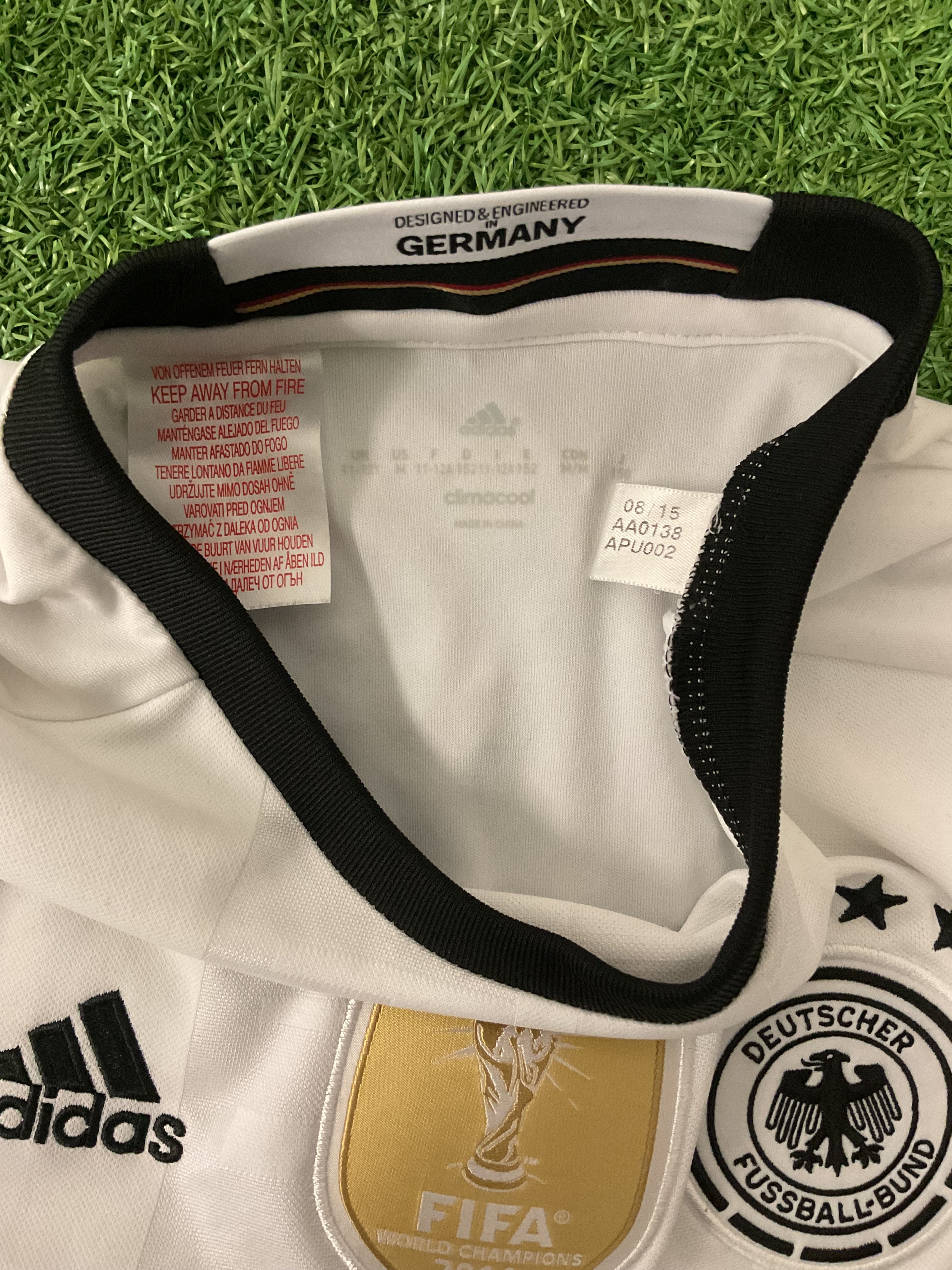 adidas DFB Deutschland Trikot EURO 2016 - Gr. 152
