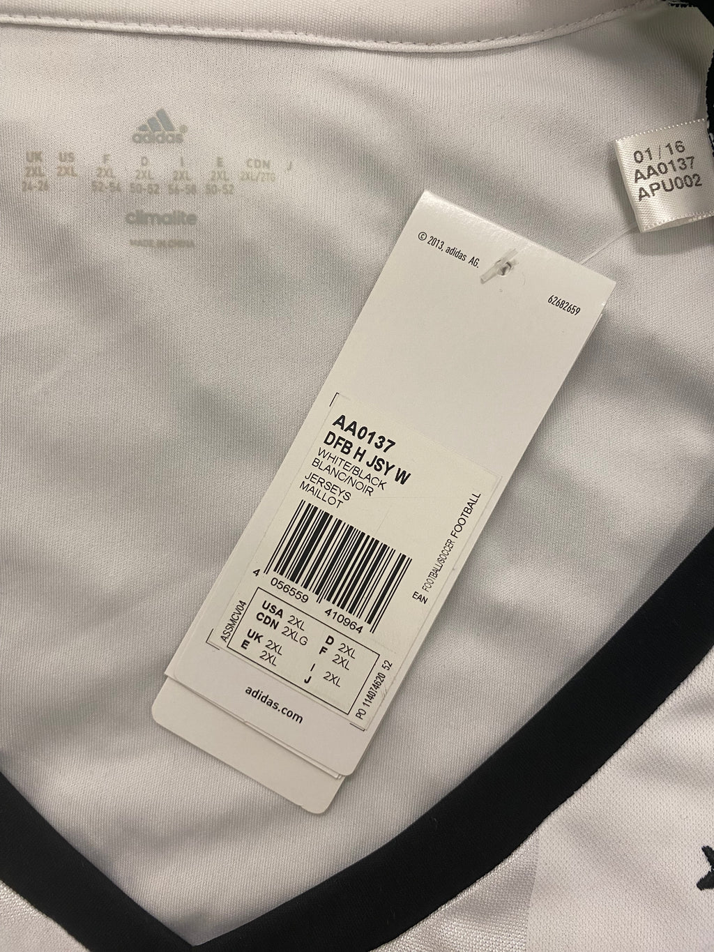 adidas DFB Deutschland Trikot Frauen Home EM 2016 XXL