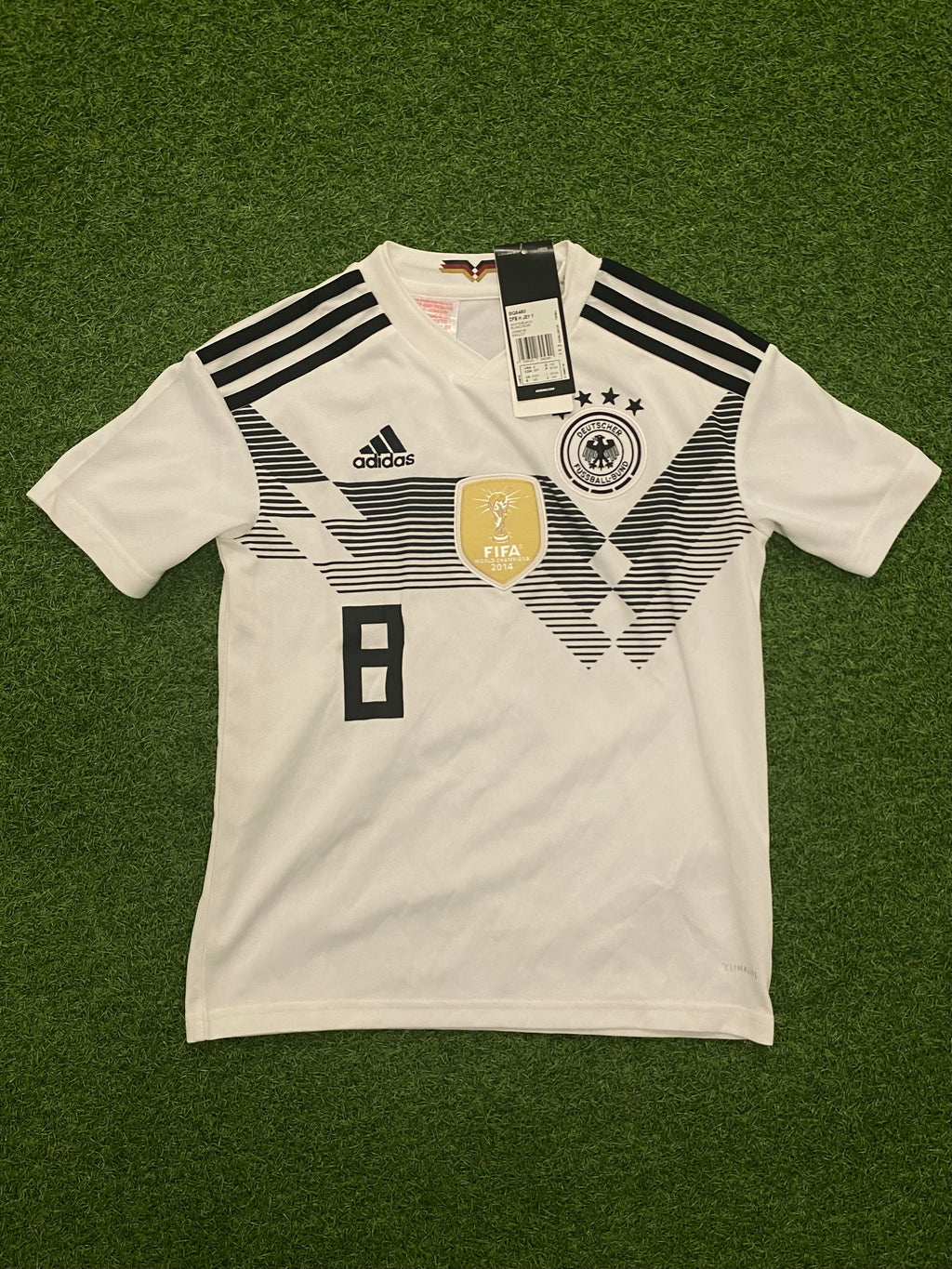 adidas DFB Deutschland Trikot Home Kinder WM 2018 140 - MÜLLER 8