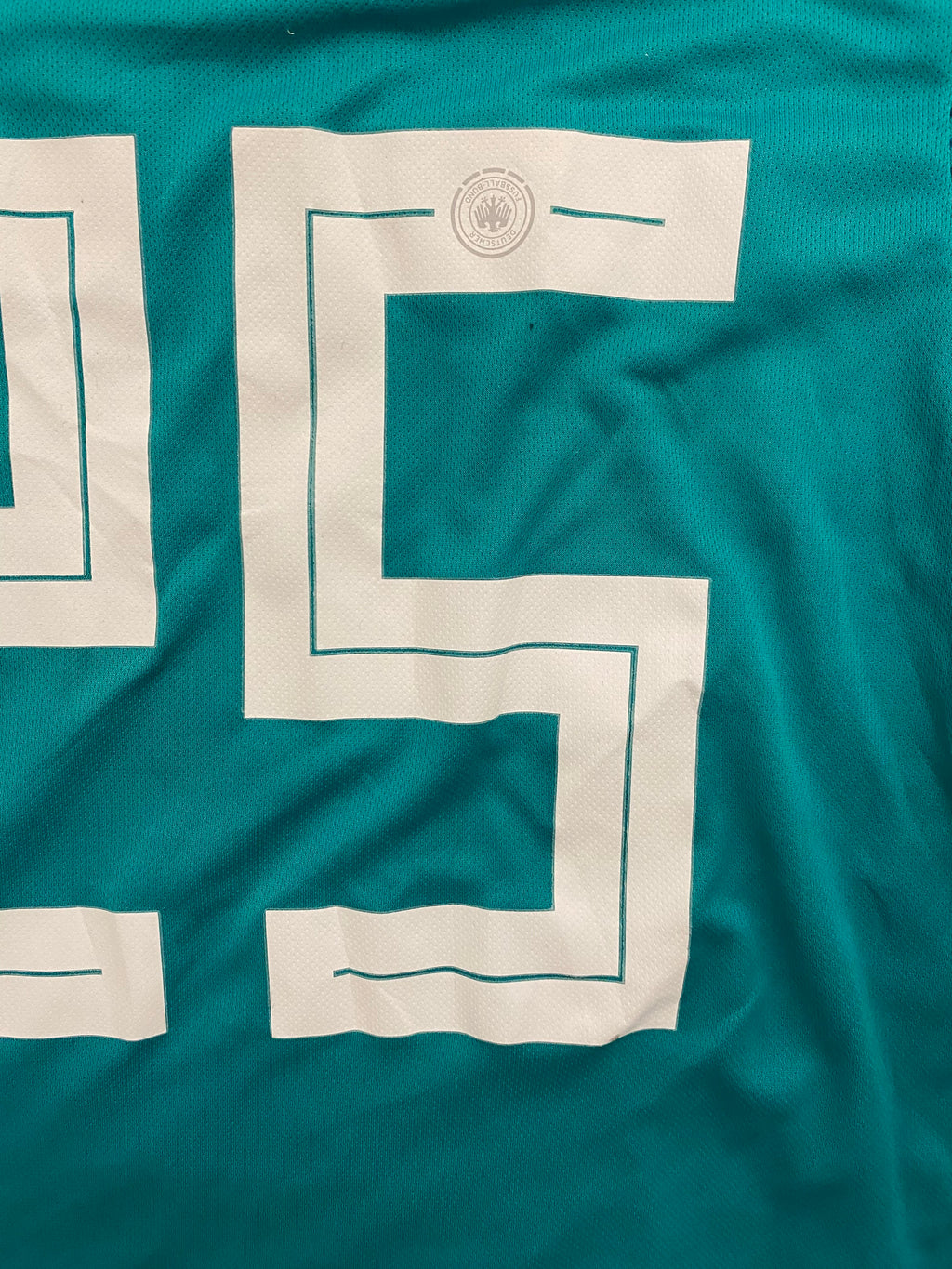 adidas DFB Deutschland Trikot Away 2018 M - PETERSEN 25 - Flock falsch herum