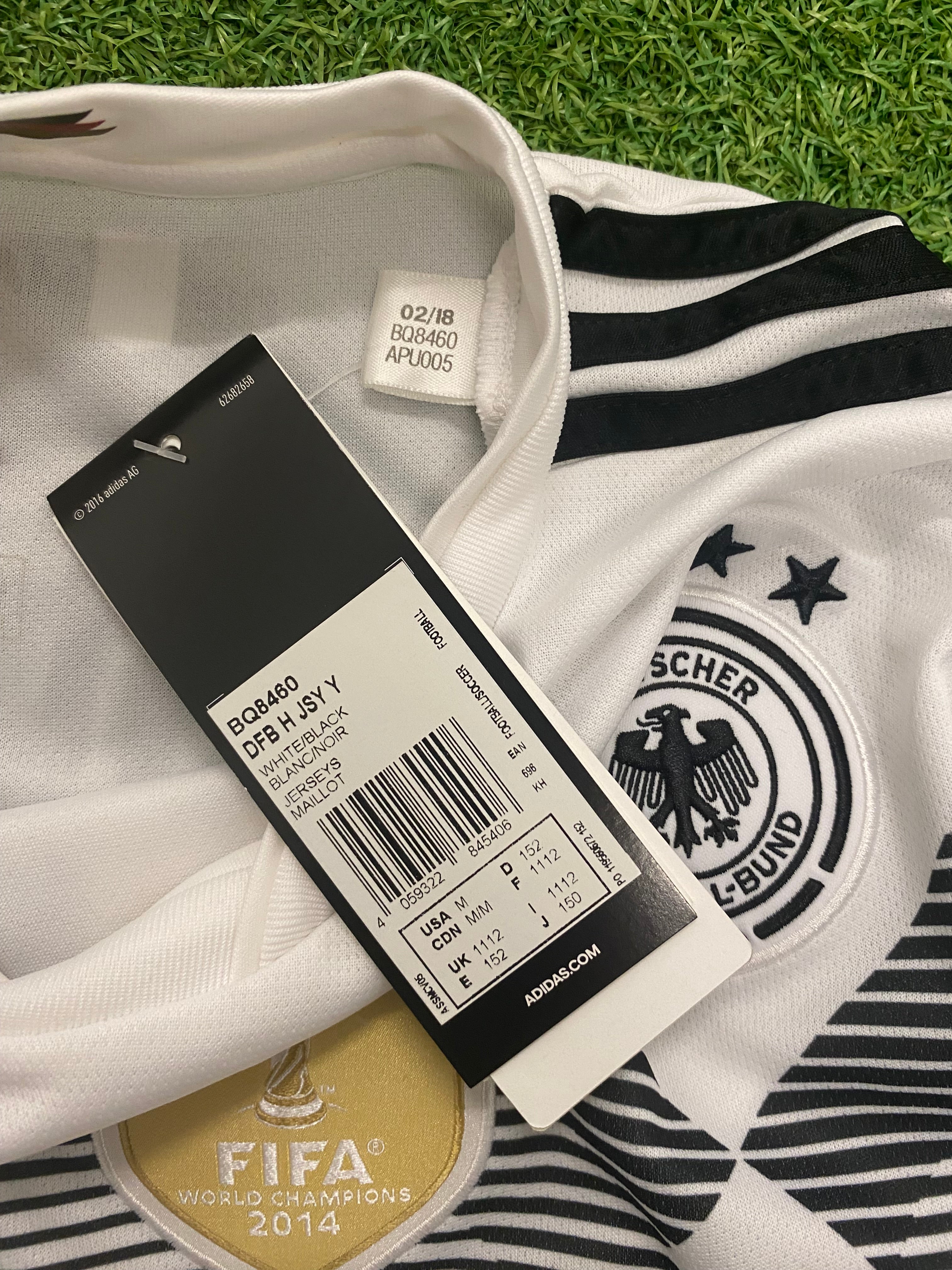 adidas DFB Deutschland Trikot Home Kids WM 2018 152 - REUS 11 - Flock schief