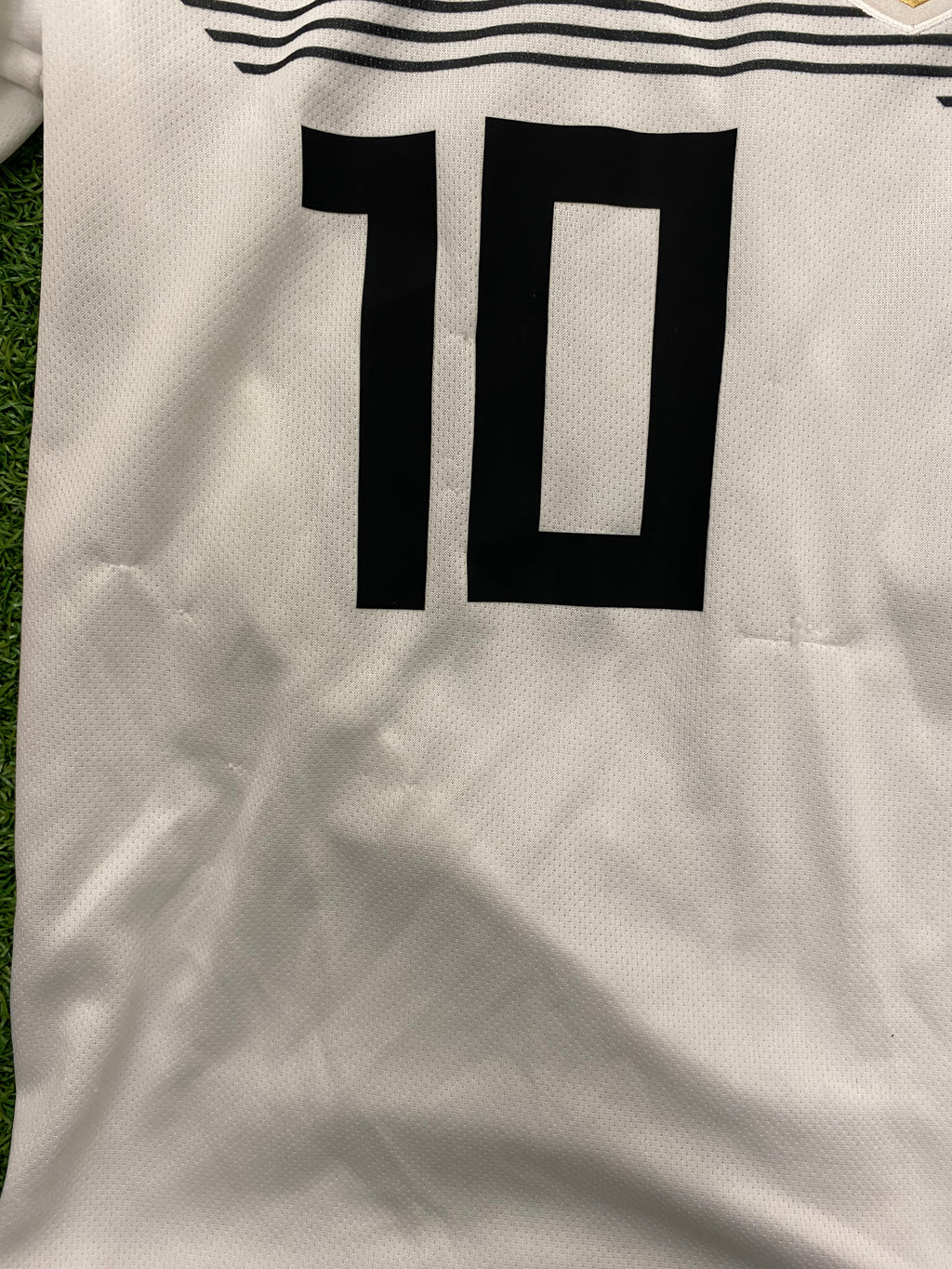 adidas DFB Deutschland Trikot Home Kinder WM 2018 152 - ÖZIL 10 - Nähte lösen sich