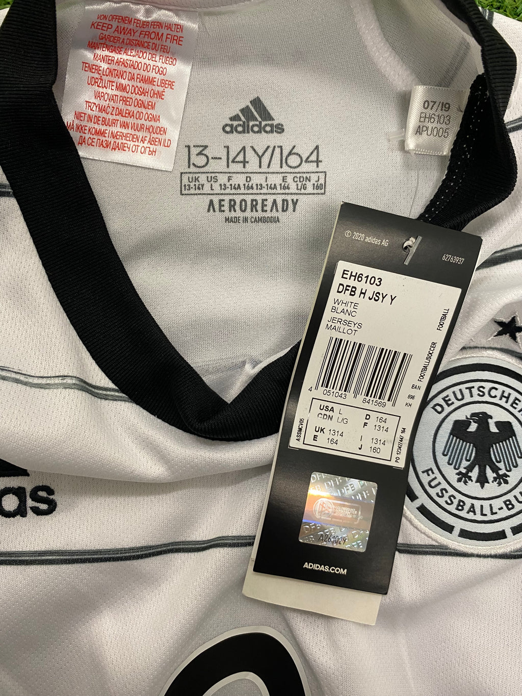 adidas DFB Deutschland Trikot Euro 2020 164 - GNABRY 20