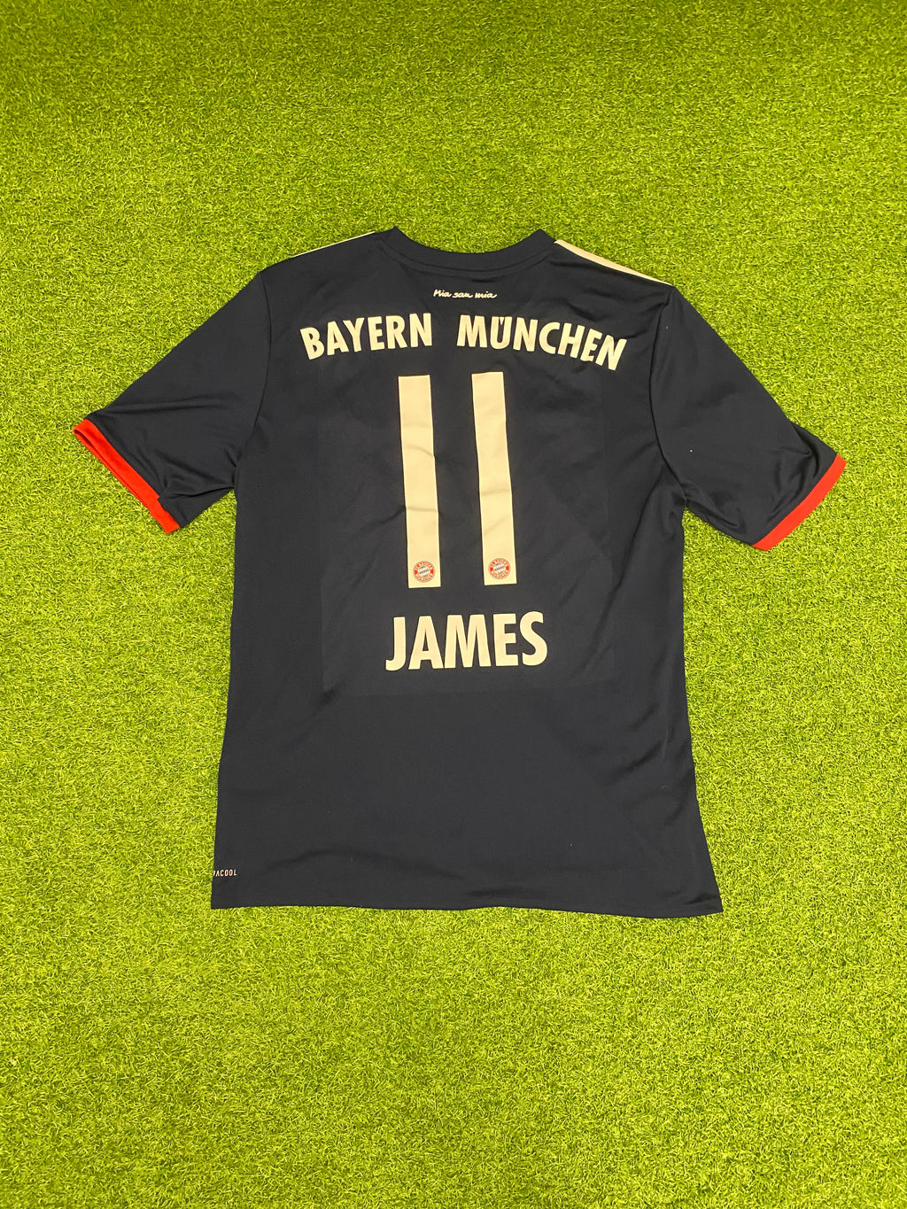 adidas FCB FC BAYERN MÜNCHEN Trikot Away Kinder 17/18 176 - JAMES 11