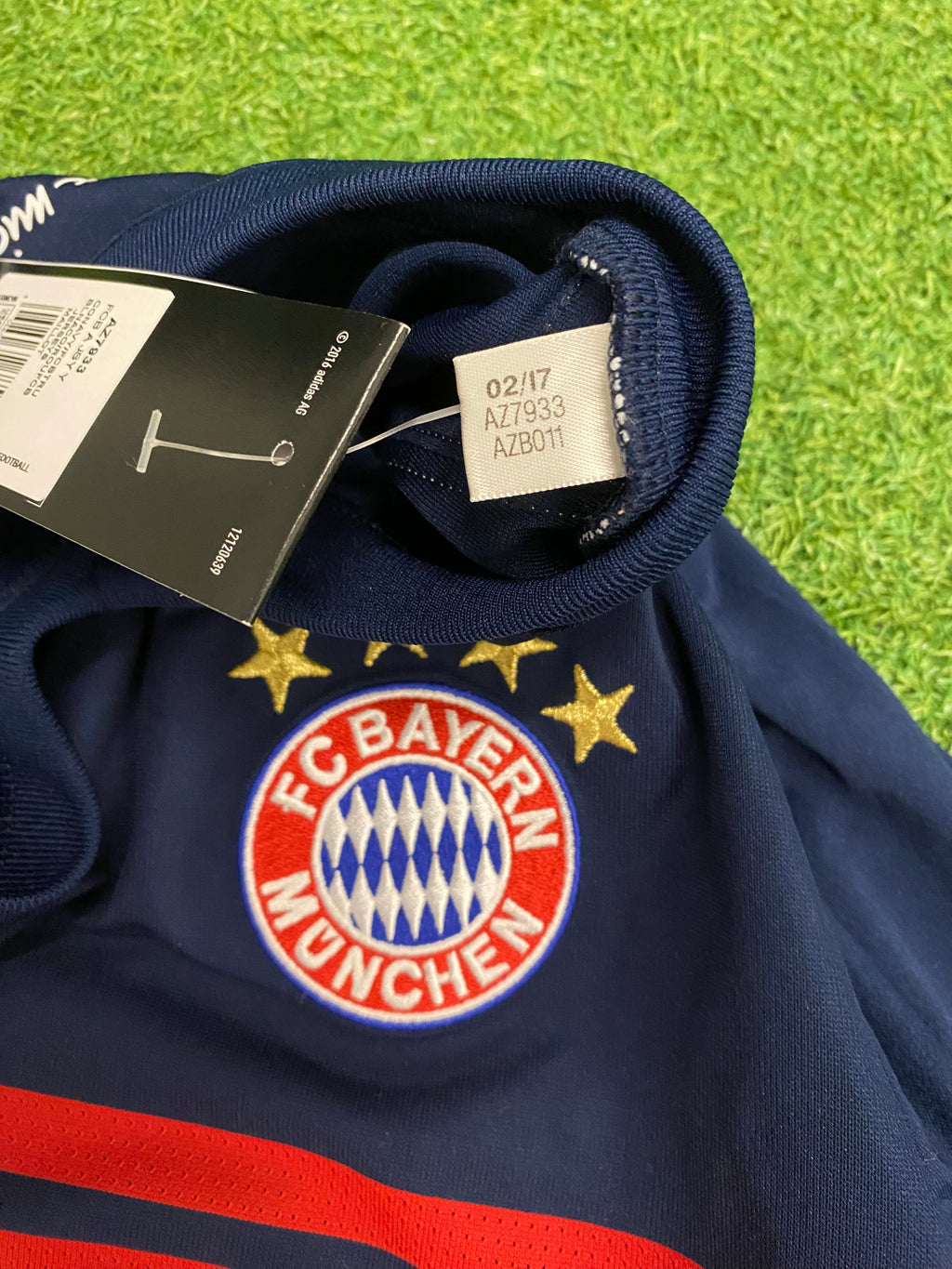 adidas FCB FC BAYERN MÜNCHEN Trikot Away Kinder 17/18 176 - JAMES 11