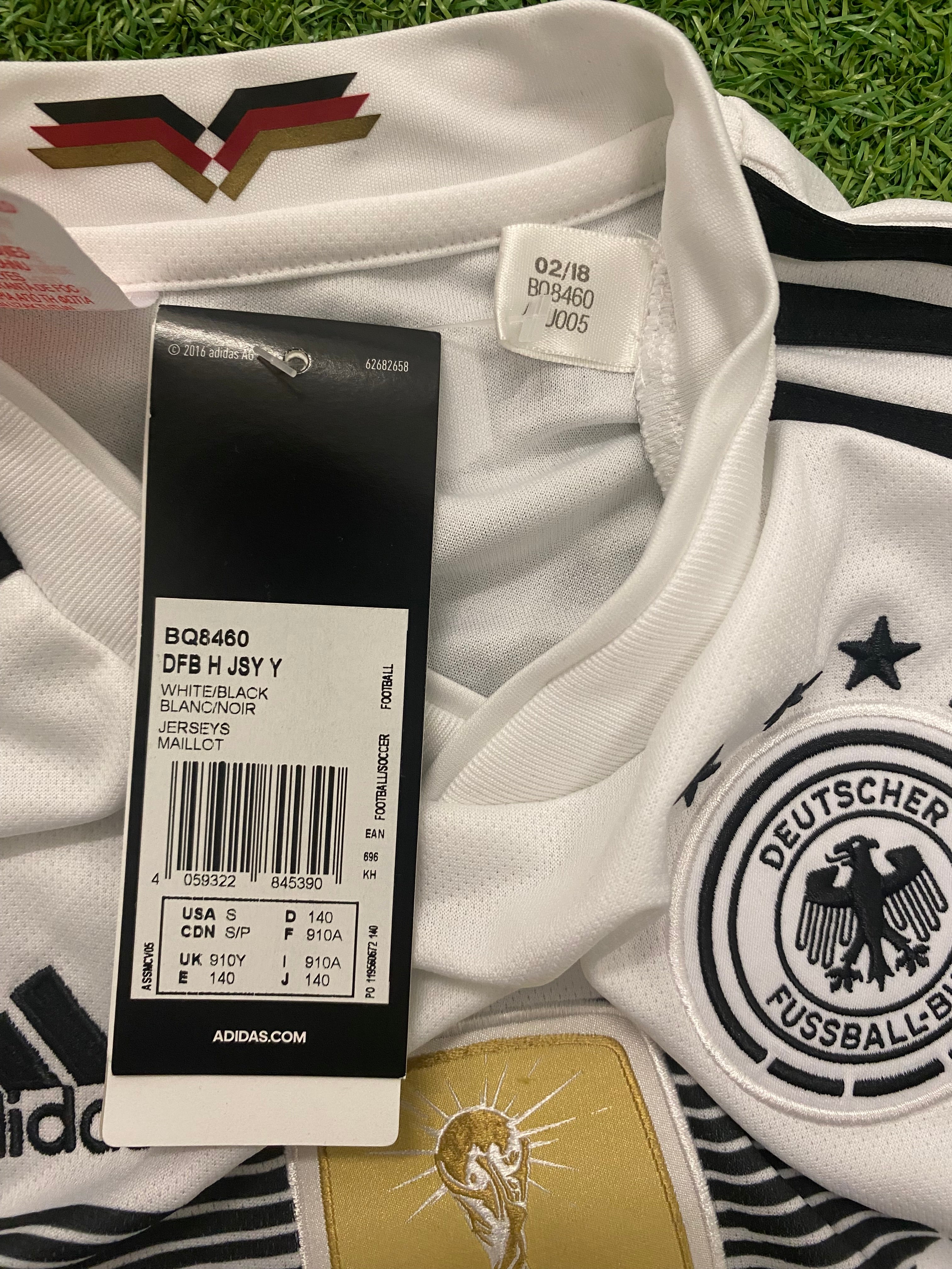 adidas DFB Deutschland Trikot Home Kinder WM 2018 140 - MÜLLER 8