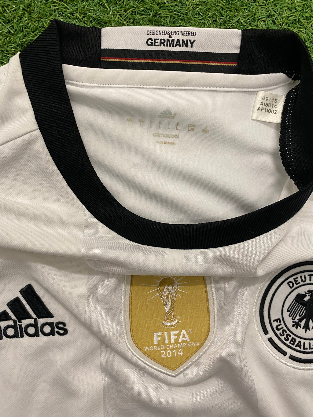 adidas DFB Deutschland Trikot EM 2016 L - Nähte lösen sich