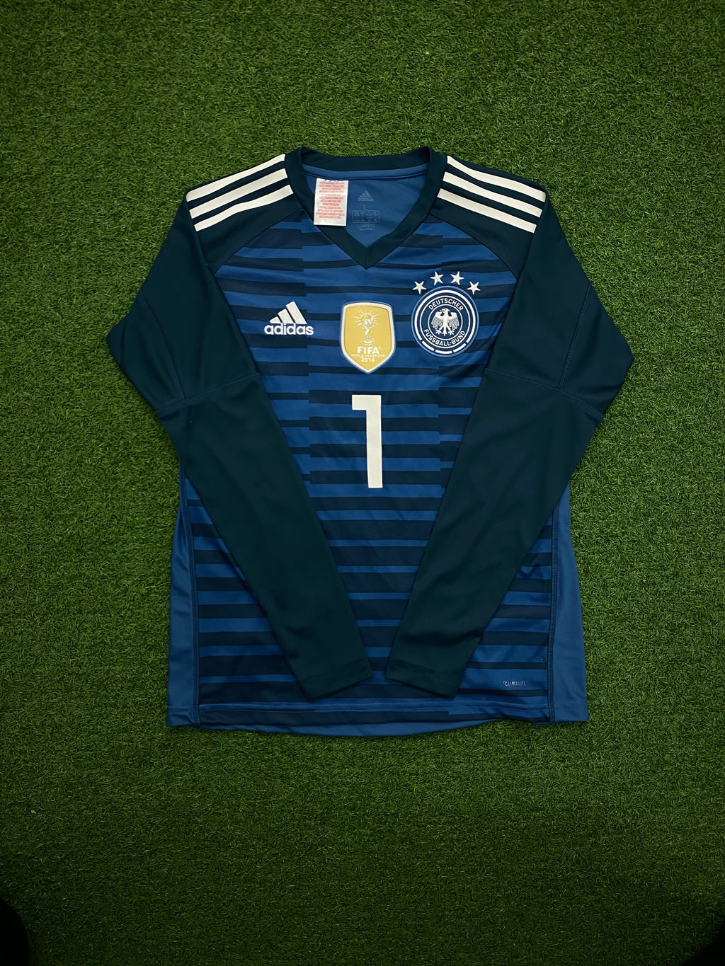 adidas DFB Deutschland Torwart Trikot Home 2018 164 - NEUER 11 statt 1