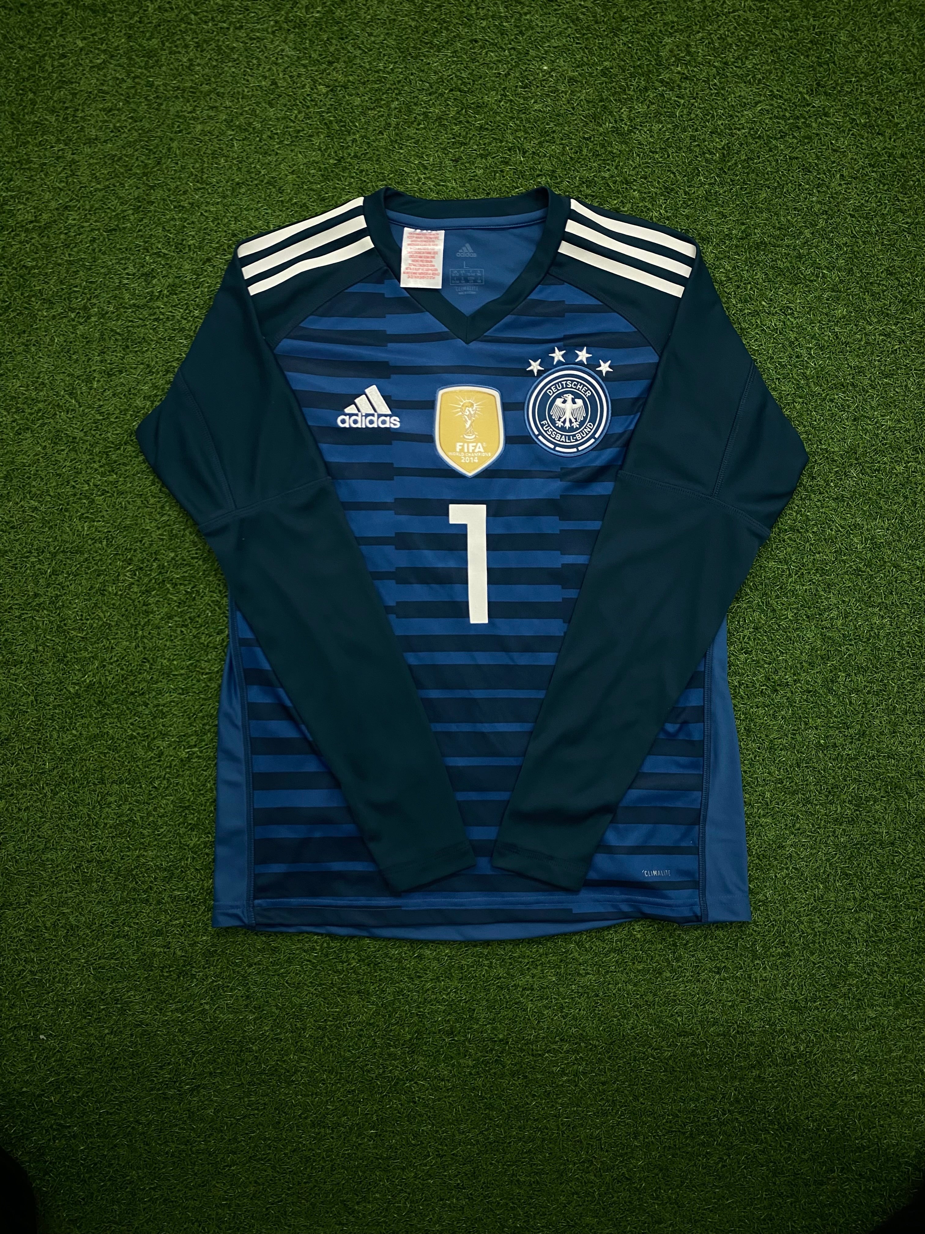 adidas DFB Deutschland Torwart Trikot Home 2018 164 - NEUER 11 statt 1