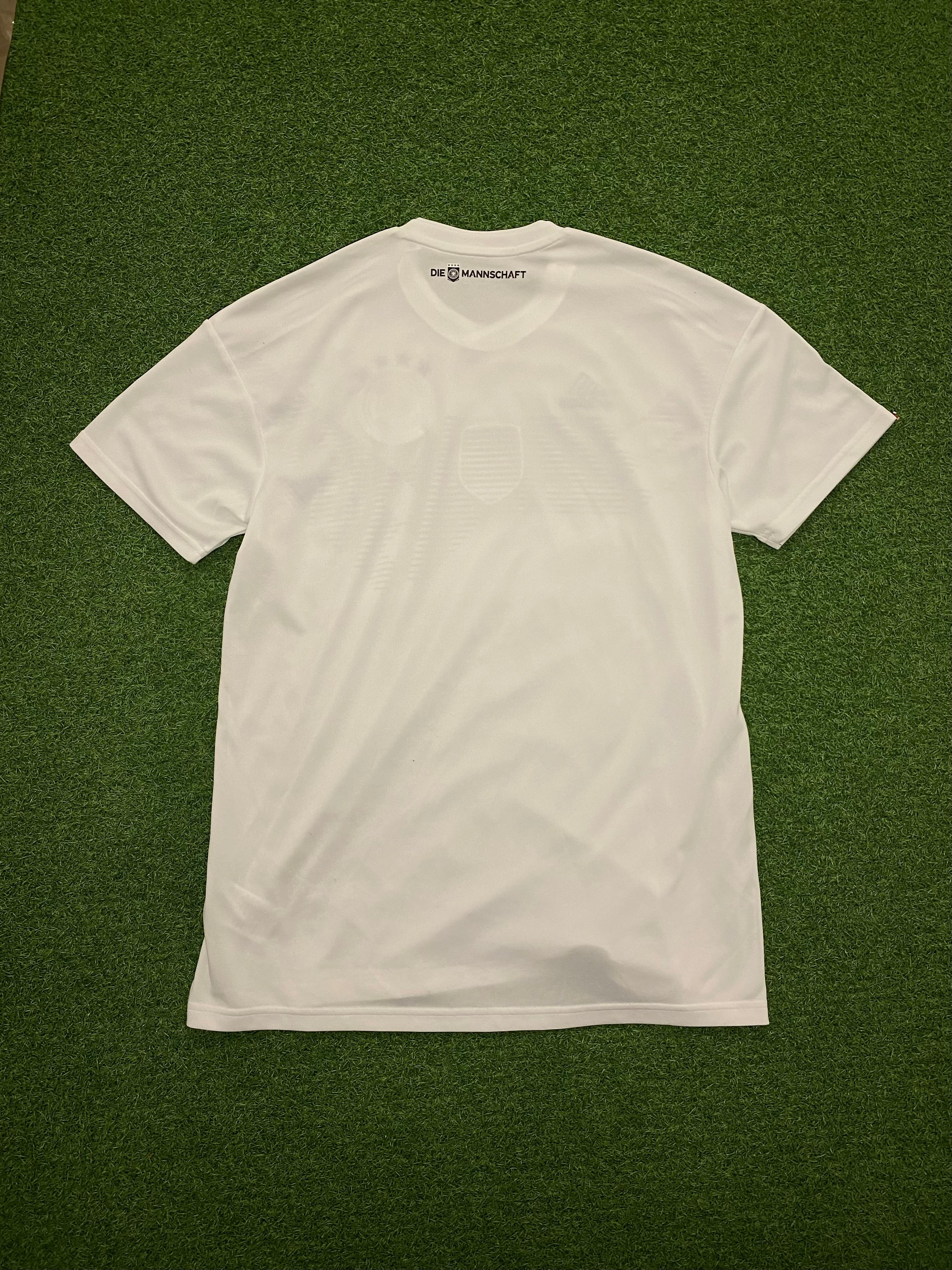 adidas DFB Deutschland Trikot Home Herren WM 2018 L - minimaler fleck vorne