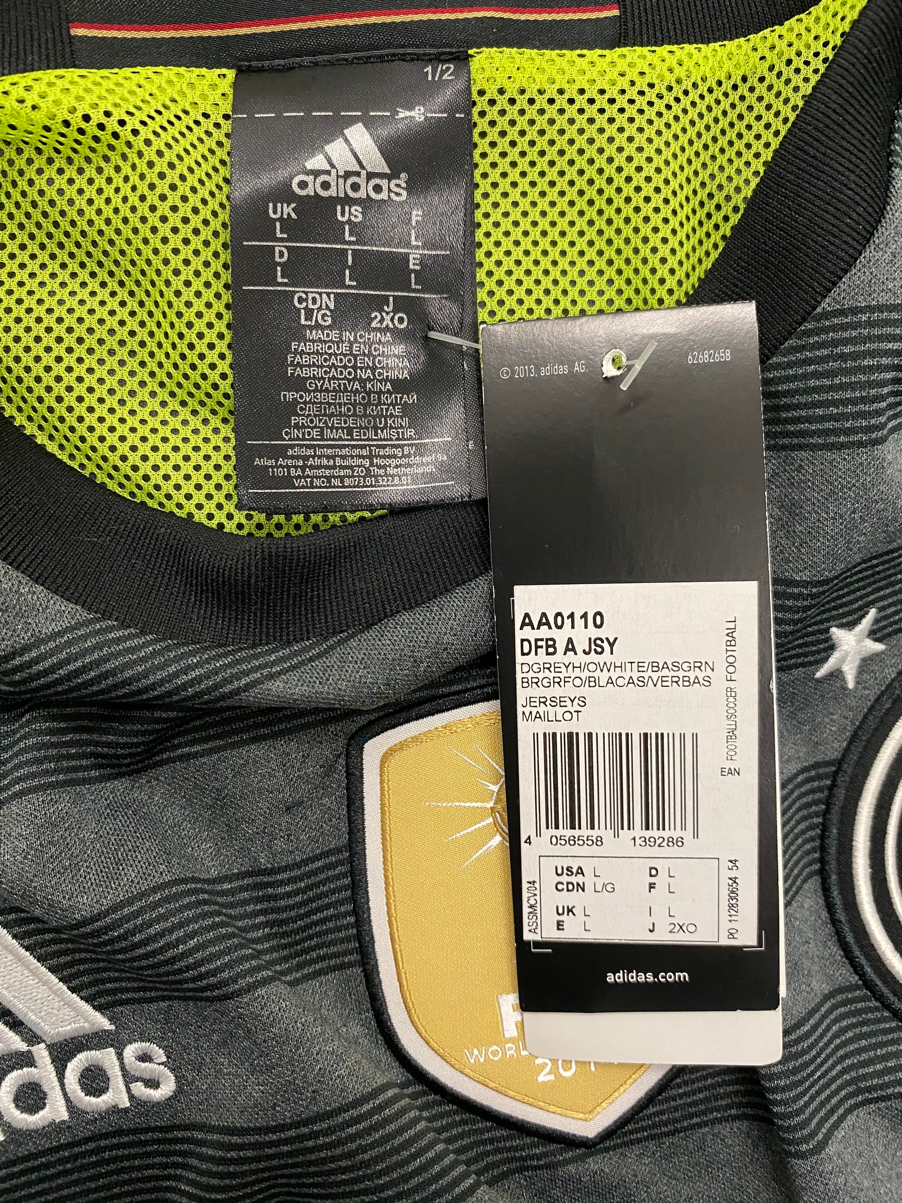 adidas DFB Deutschland Trikot Away 16/17 L - CHRISTIAN