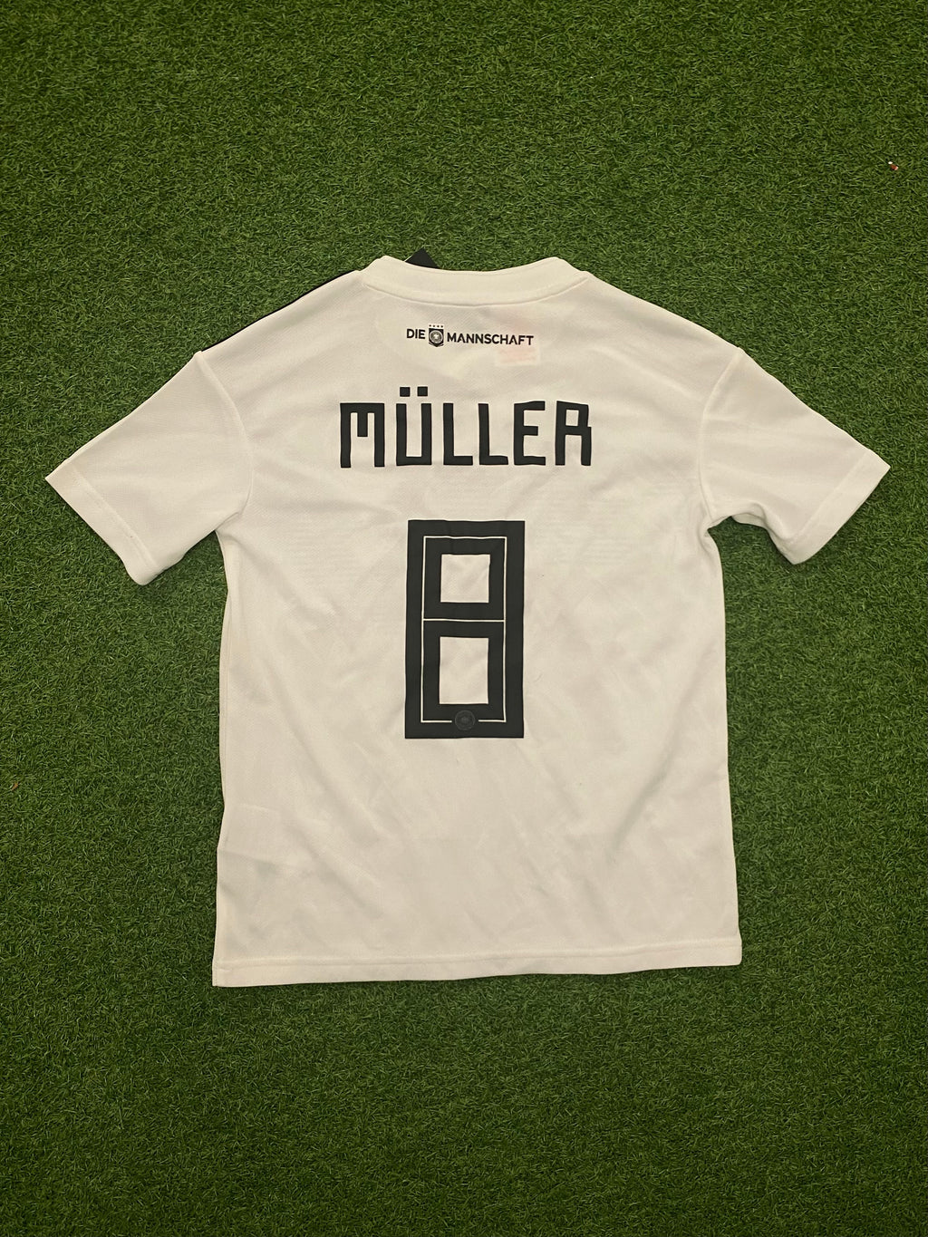 adidas DFB Deutschland Trikot Home Kinder WM 2018 140 - MÜLLER 8