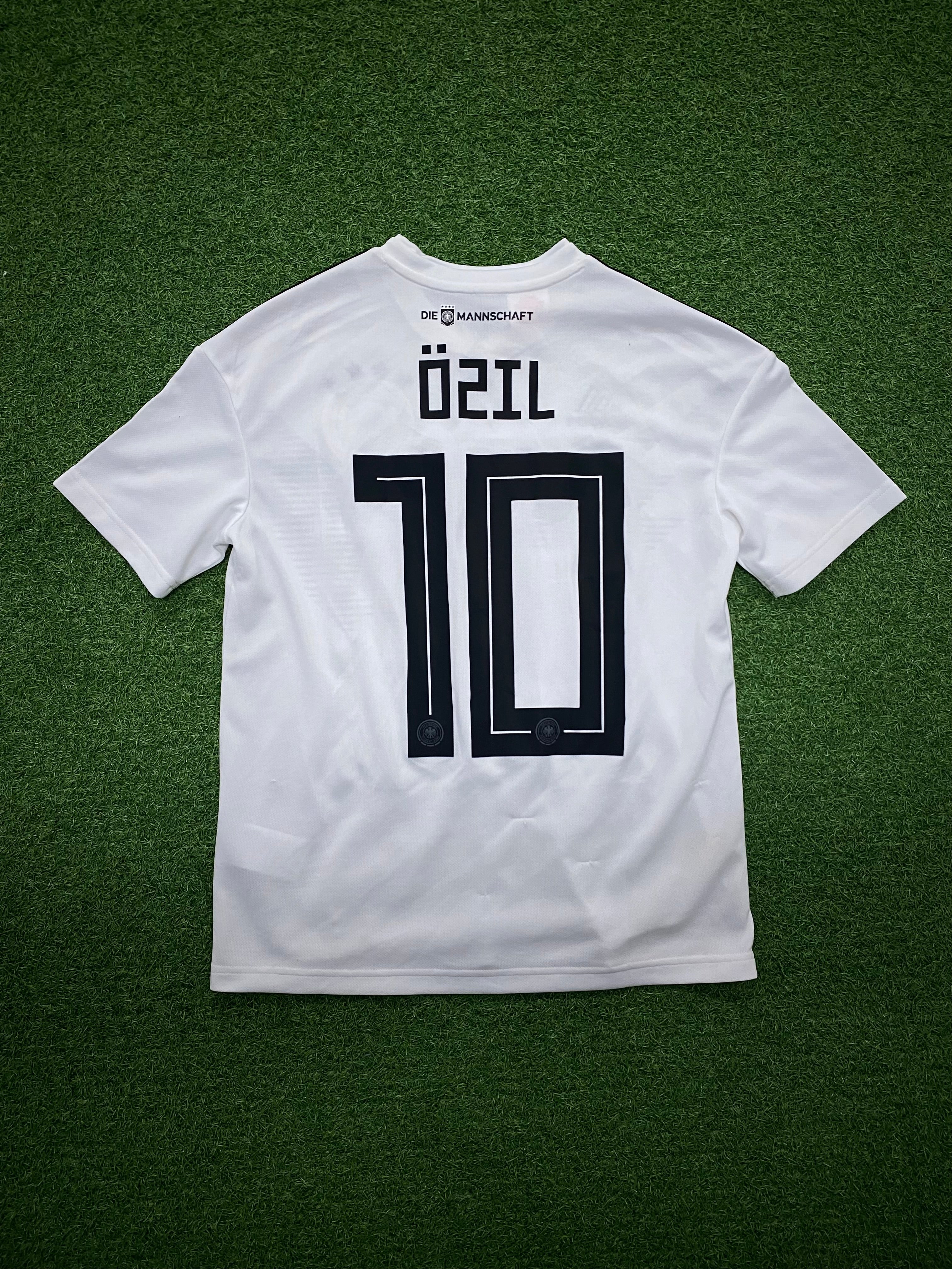 adidas DFB Deutschland Trikot Home Kinder WM 2018 152 - ÖZIL 10 - Nähte lösen sich