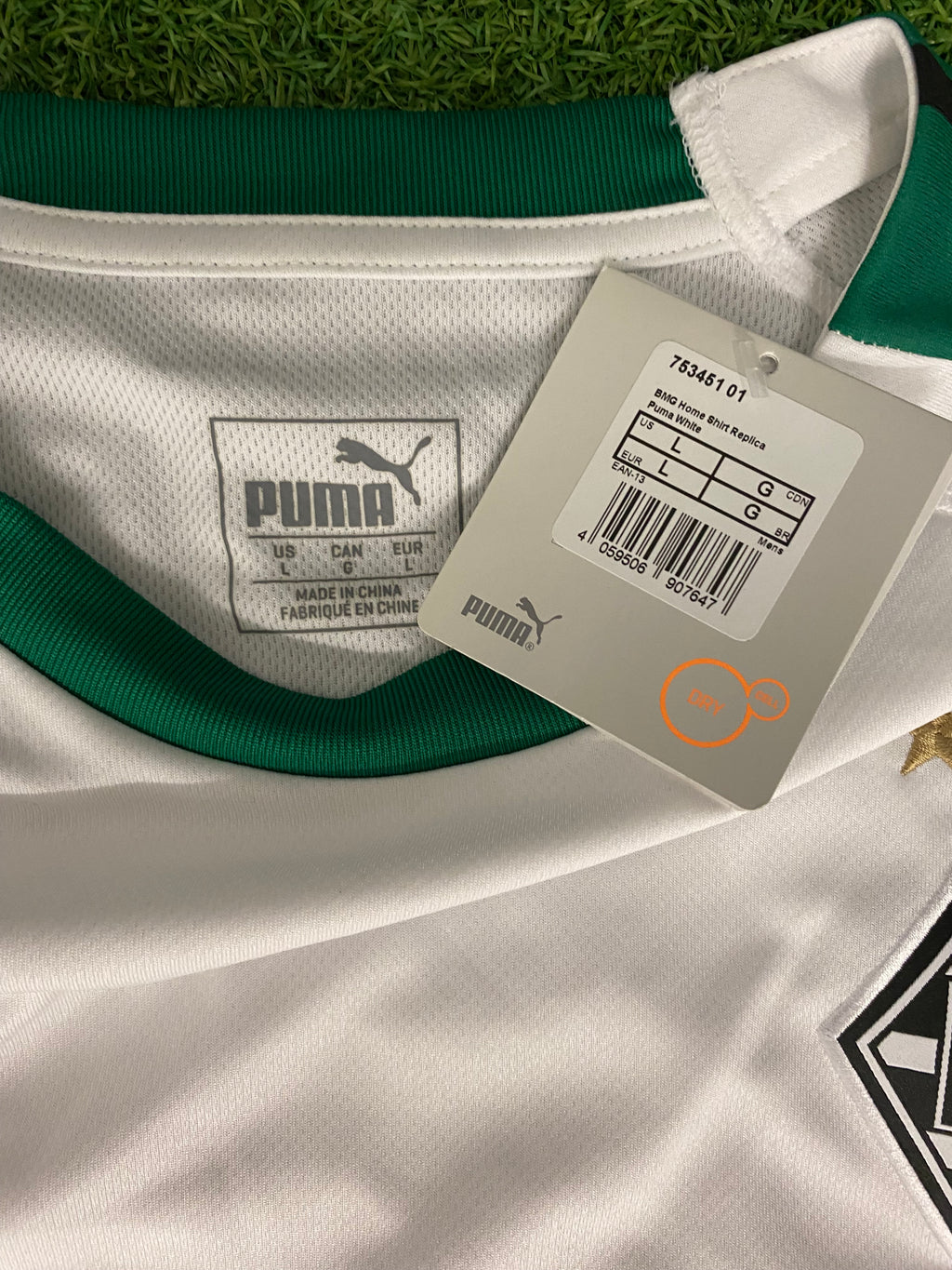 puma BMG BORUSSIA MÖNCHENGLADBACH Trikot Home 18/19 L Wunschflock: M. REHBERG 12