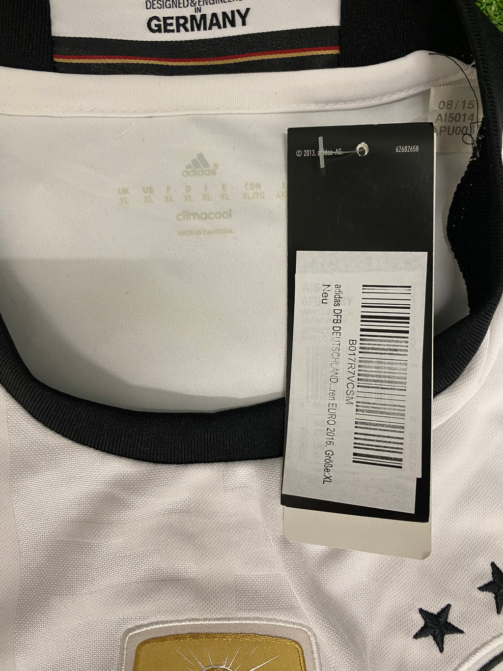 adidas DFB Deutschland Trikot Home Herren EM 2016 XL