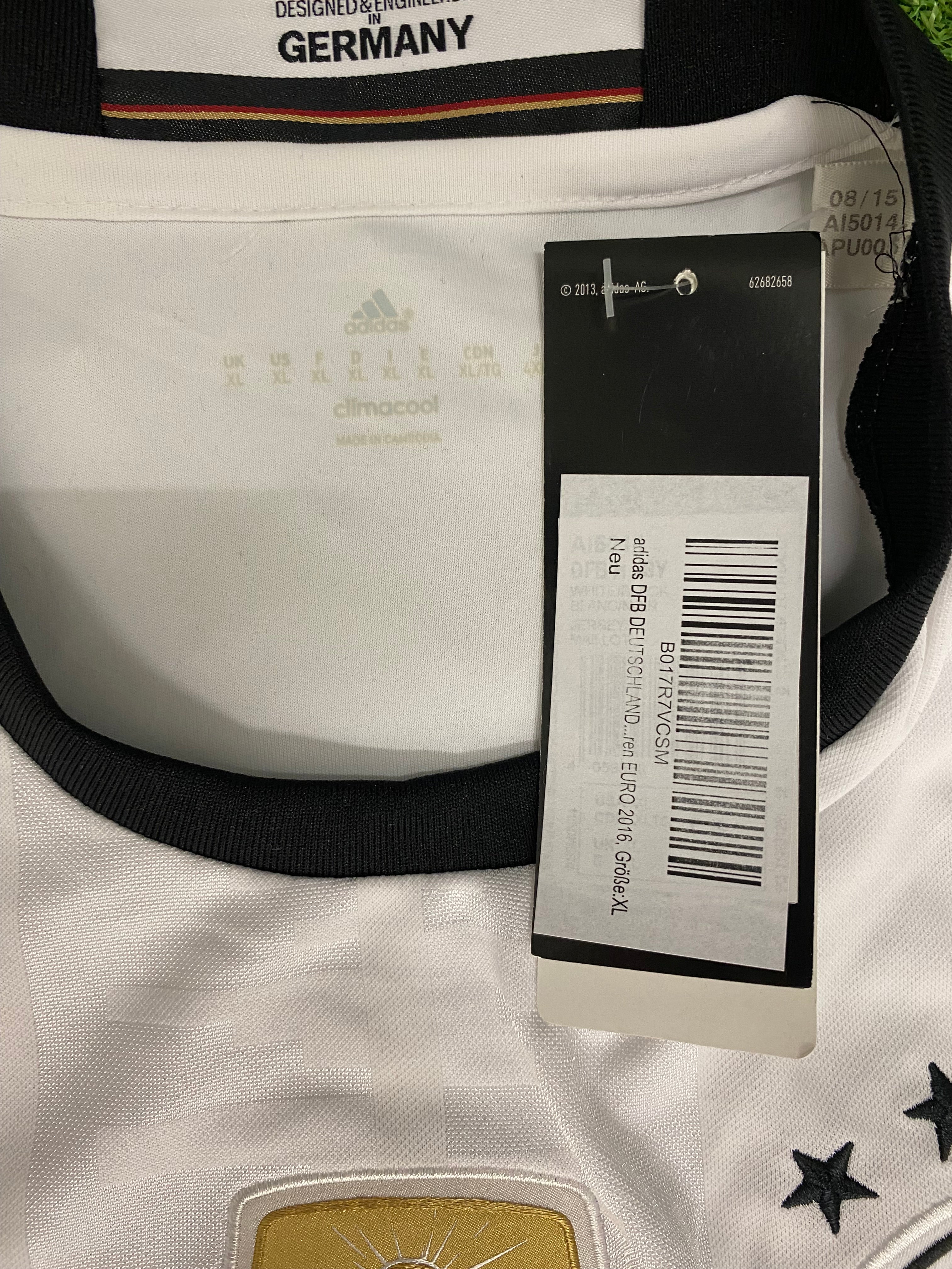 adidas DFB Deutschland Trikot Home Herren EM 2016 XL