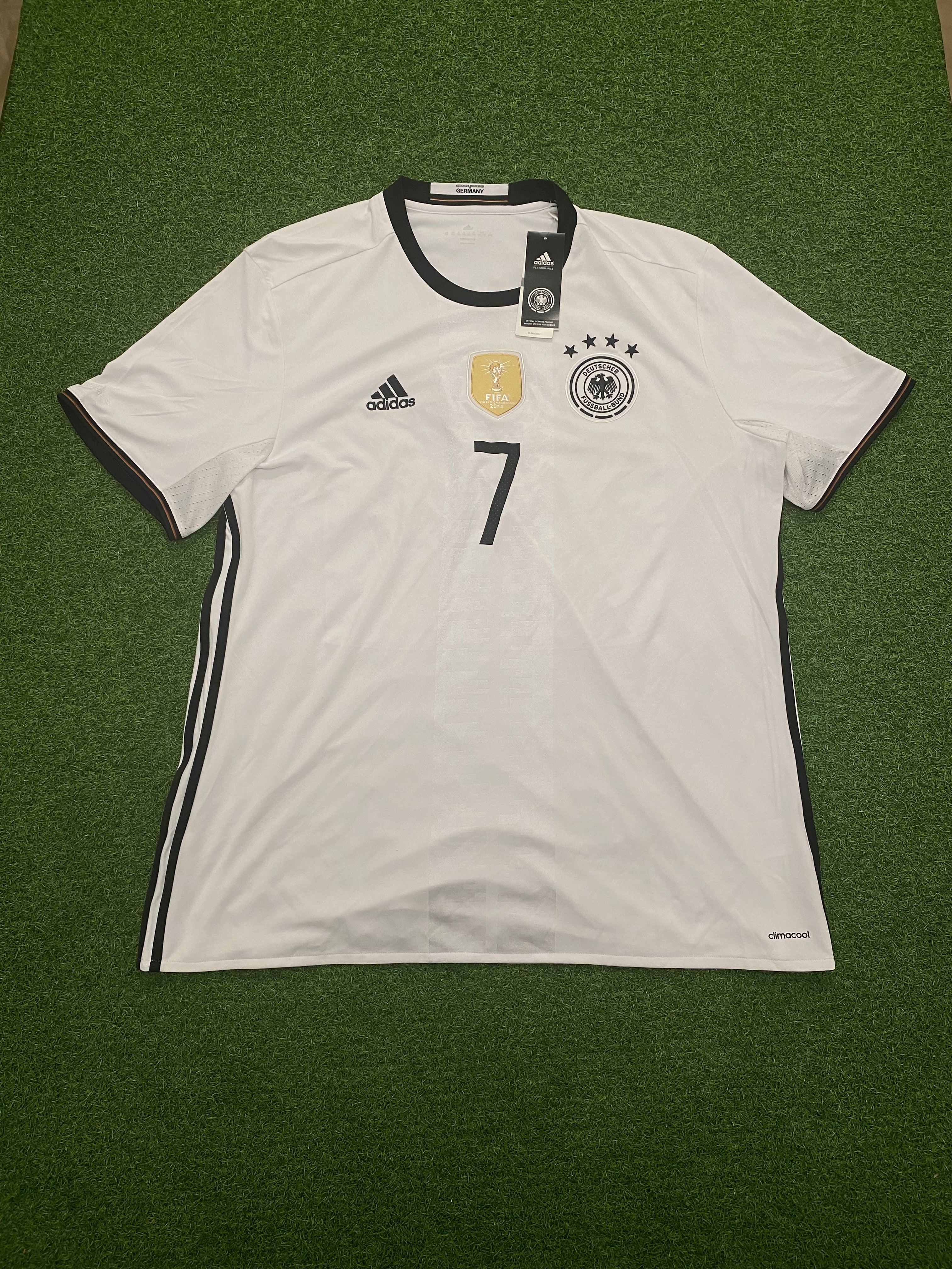 adidas DFB Deutschland Trikot Home Herren EM 2016 XXL - SCHWEINSTEIGER 7