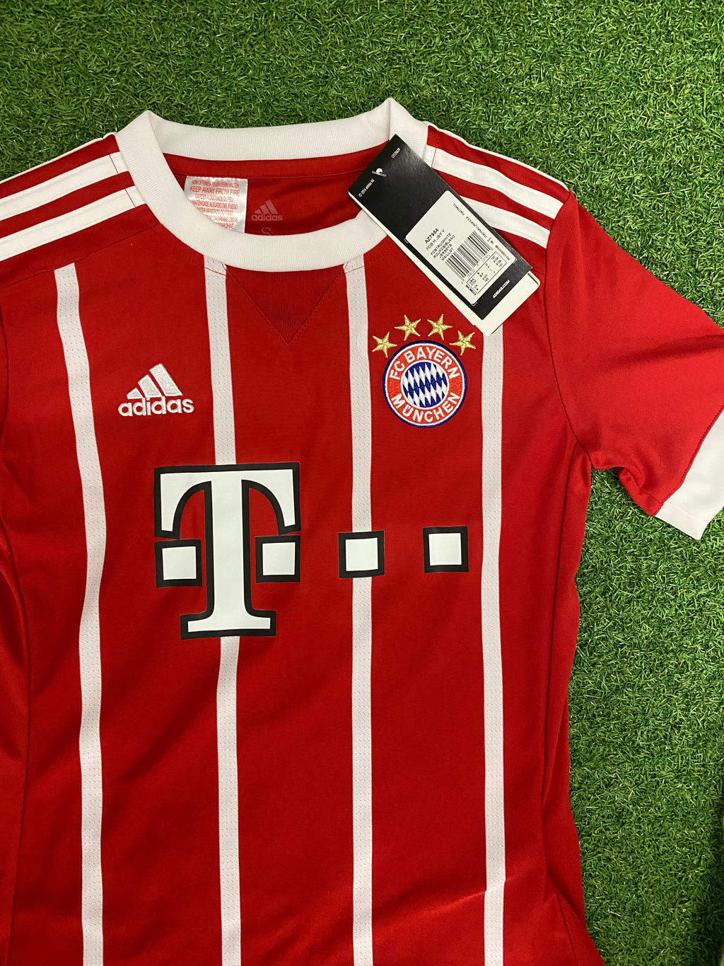 adidas FCB FC BAYERN MÜNCHEN Trikot Home Kinder 17/18 140