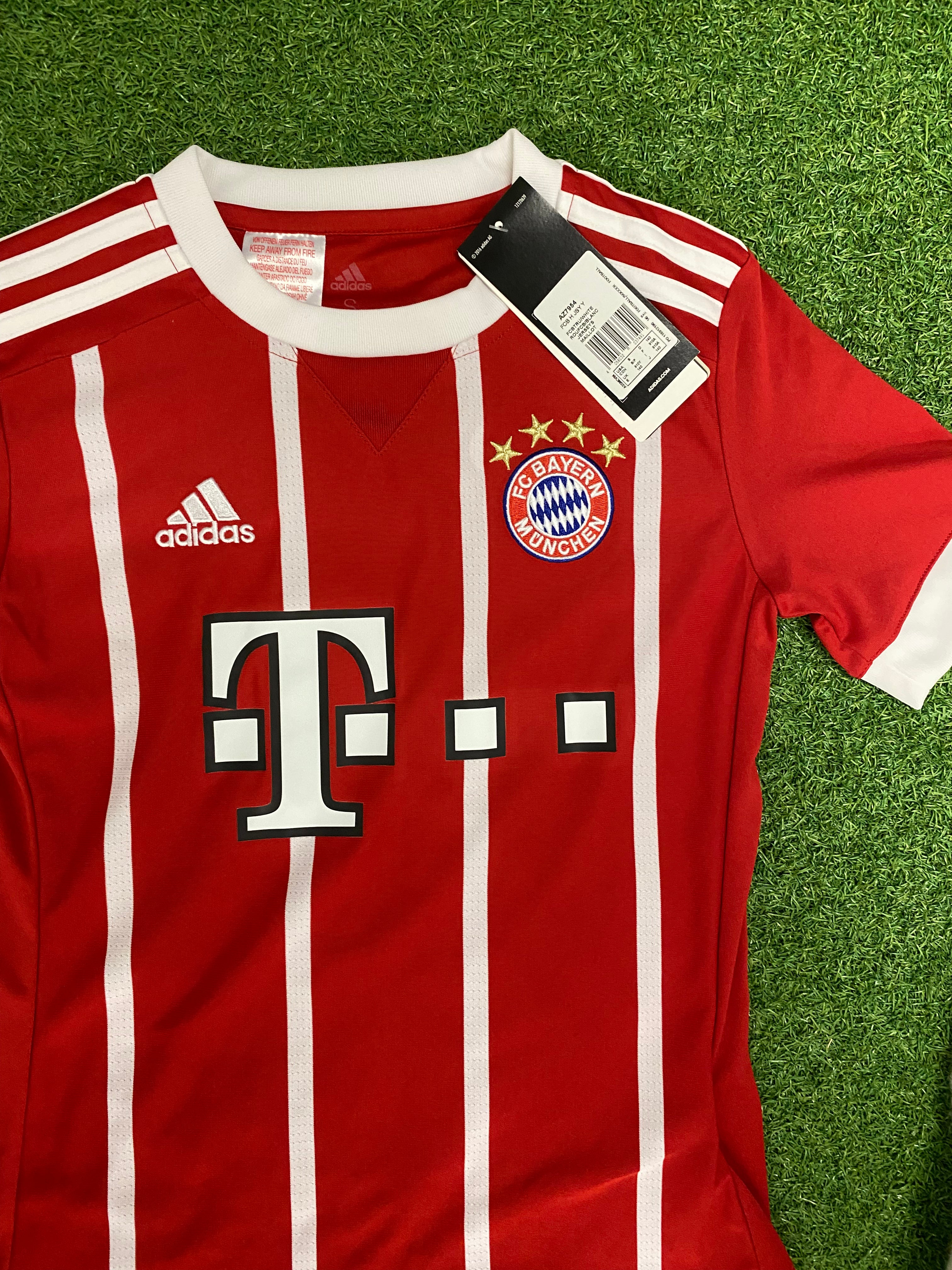 adidas FCB FC BAYERN MÜNCHEN Trikot Home Kinder 17/18 140
