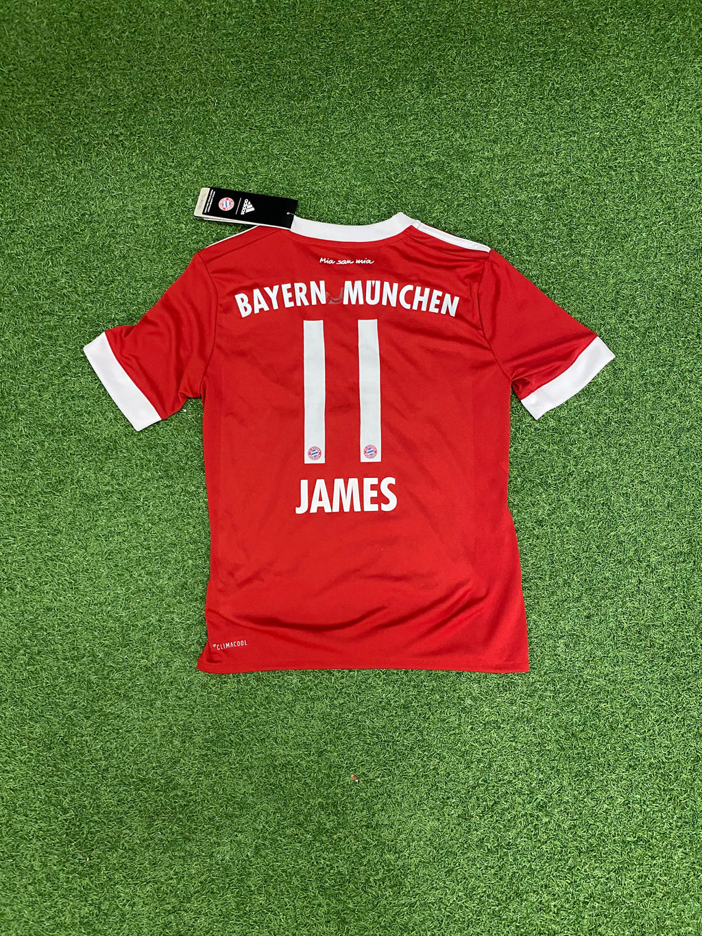 adidas FCB FC BAYERN MÜNCHEN Trikot Home Kinder 17/18 140